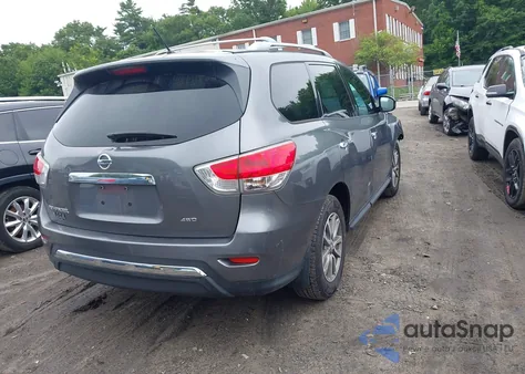 2015 Nissan Pathfinder S from USA, damaged, VIN 5N1AR2MM3FC675623